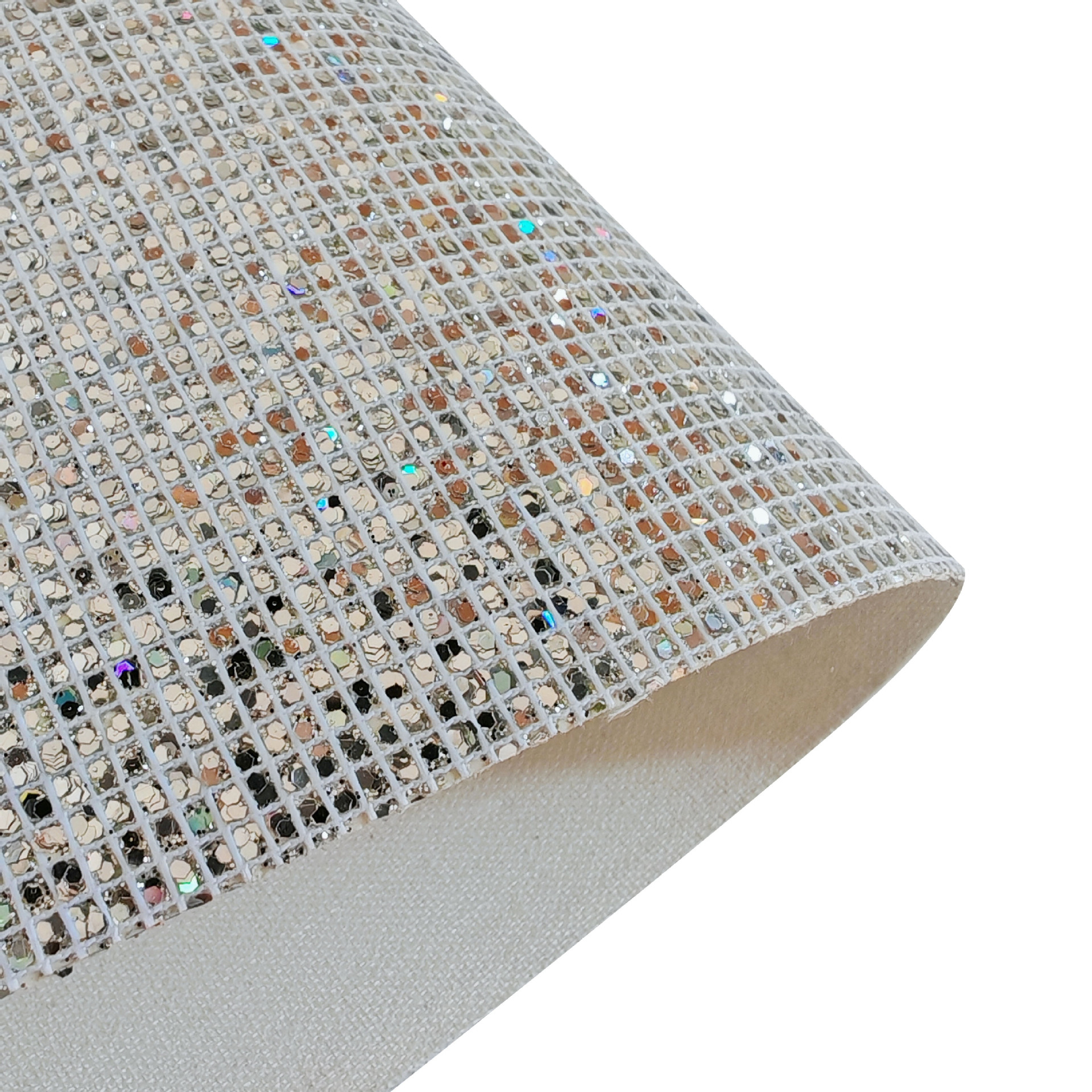 #15 화이트 메쉬 레이저 실버