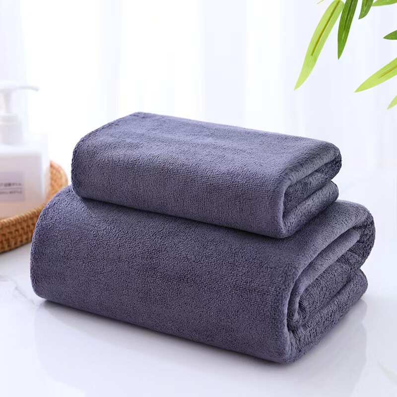 Cross-Border Wholesale Black Towels, Sports Microfiber, Custom-Made for Fitness and Beauty Salons, Thickened Double-Sided Absorbent Car Cleaning Towels Cross-Border Wholesale Black Towels, Sports Microfiber, Custom-Made for Fitness and Beauty Salons, Thickened Double-Sided Absorbent Car Cleaning Towels