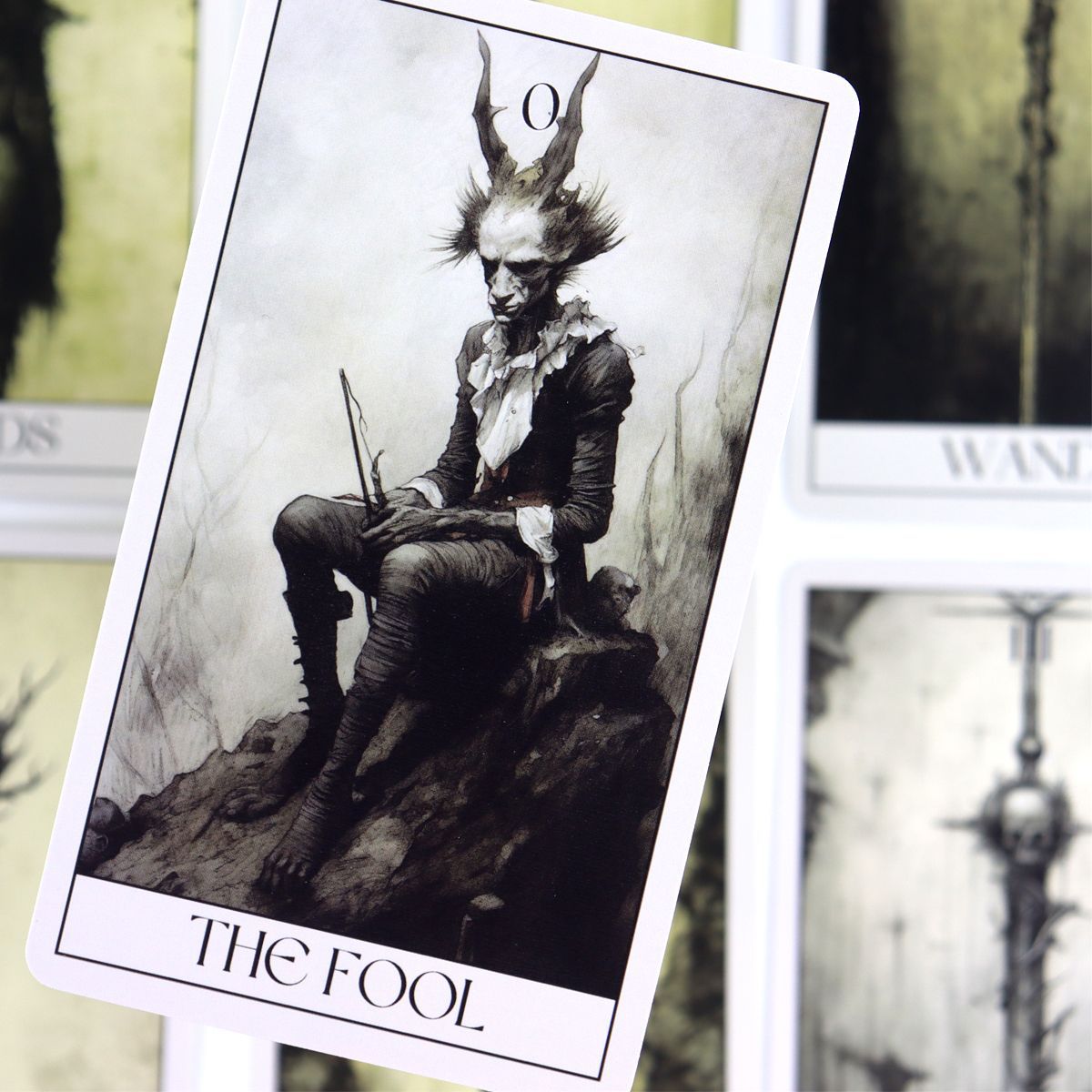 Carte dei tarocchi gothic horror gioco da tavolo in inglese_voghion.com