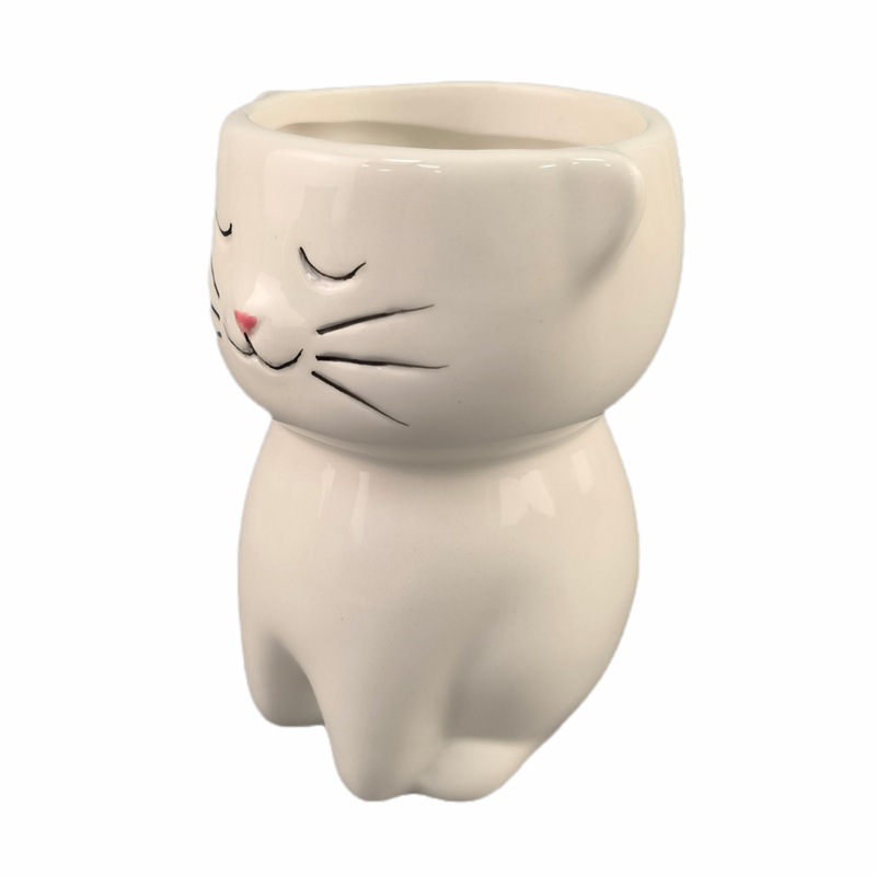 Taza de agua de cerámica para gatos cuidadosamente seleccionada Taza de café para el hogar de las niñas Taza de agua Taza de oficina Taza de pareja de dibujos animados