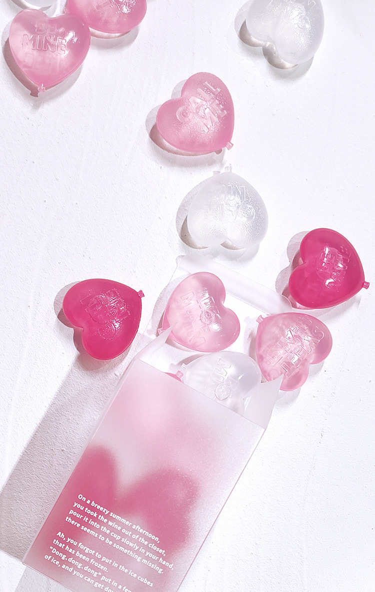 Simple Style Heart Shape Pe Ice Tray display picture 3
