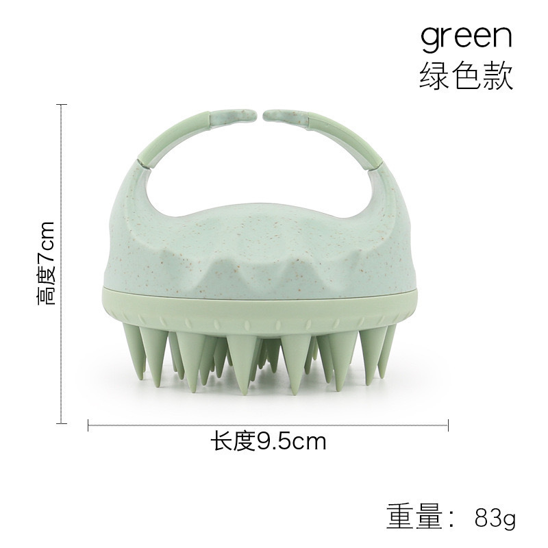 工場の現物の麦わらの洗髪ブラシのつや消し面のマッサージブラシのつや消しの髪の洗浄ブラシの越境電気商の卸売り|undefined
