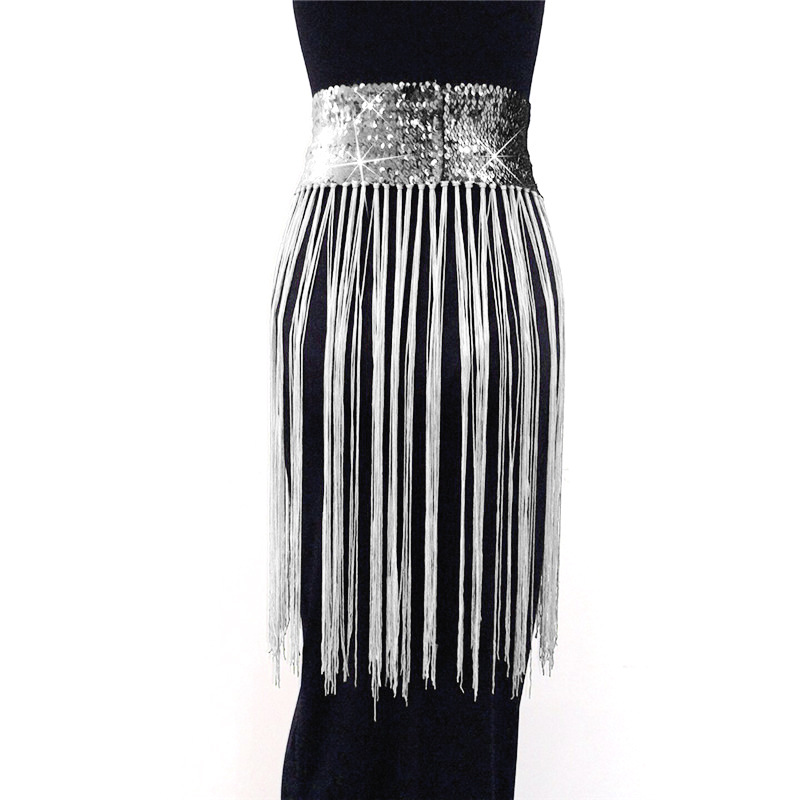 Sexy Sequin Fringed Skirt NSXYA39503