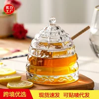 Glass storage system, syrup for home use, storage box, spoon