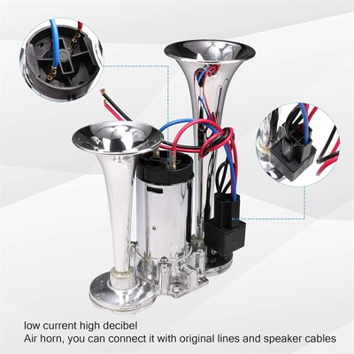Electronically controlled air Car horn/tweeter