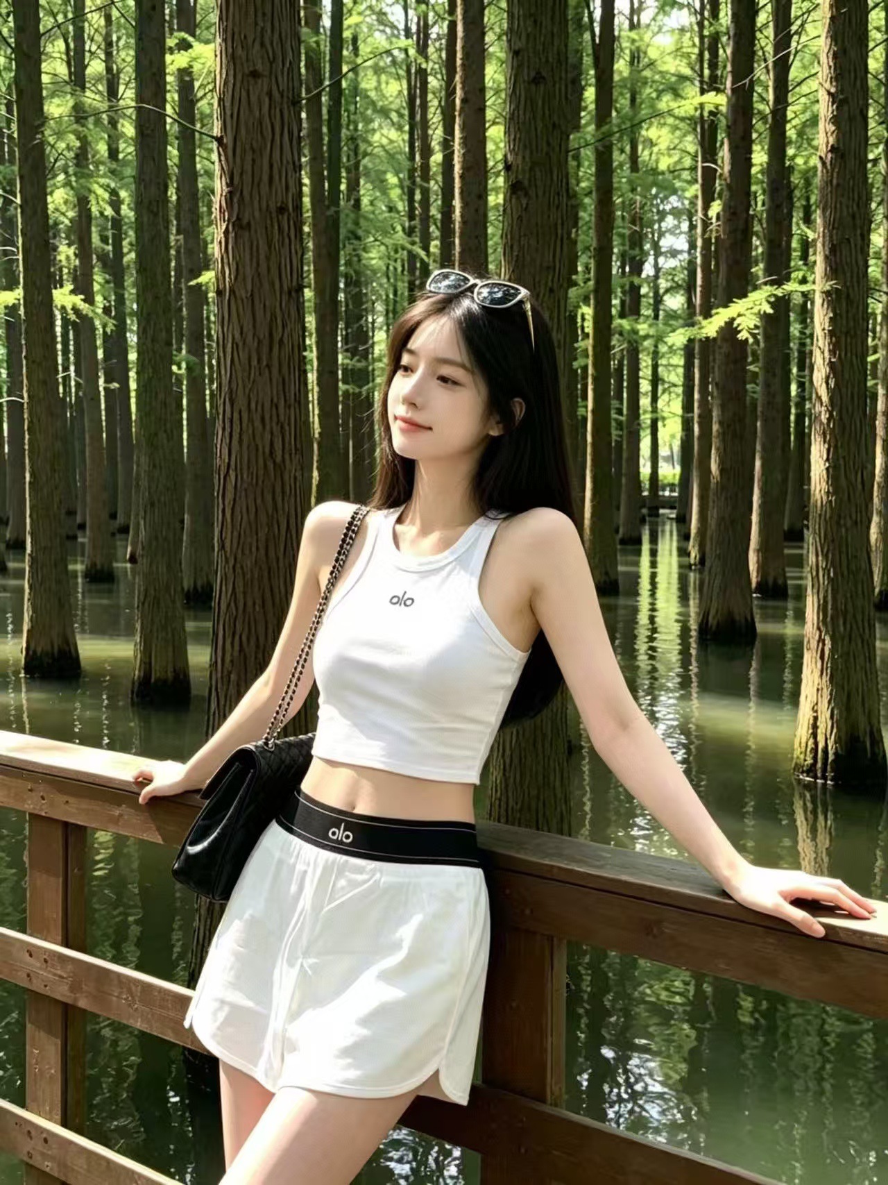 Qadın idman üçün qabırğalı top, qısa krop top, nəfəs alan yoga üstü