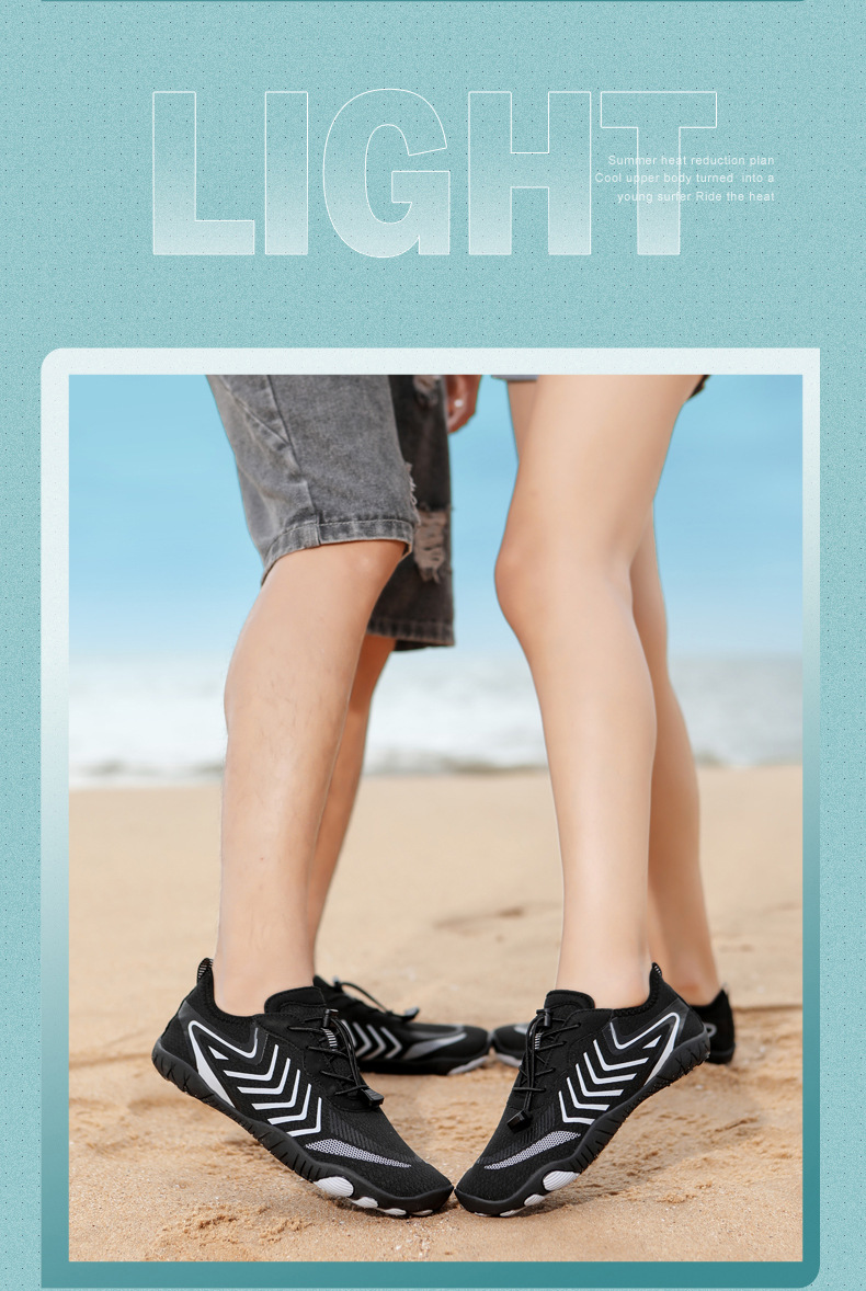 Waterschoenen voor dames en heren barefoot strand zwemmen hiking_voghion.com