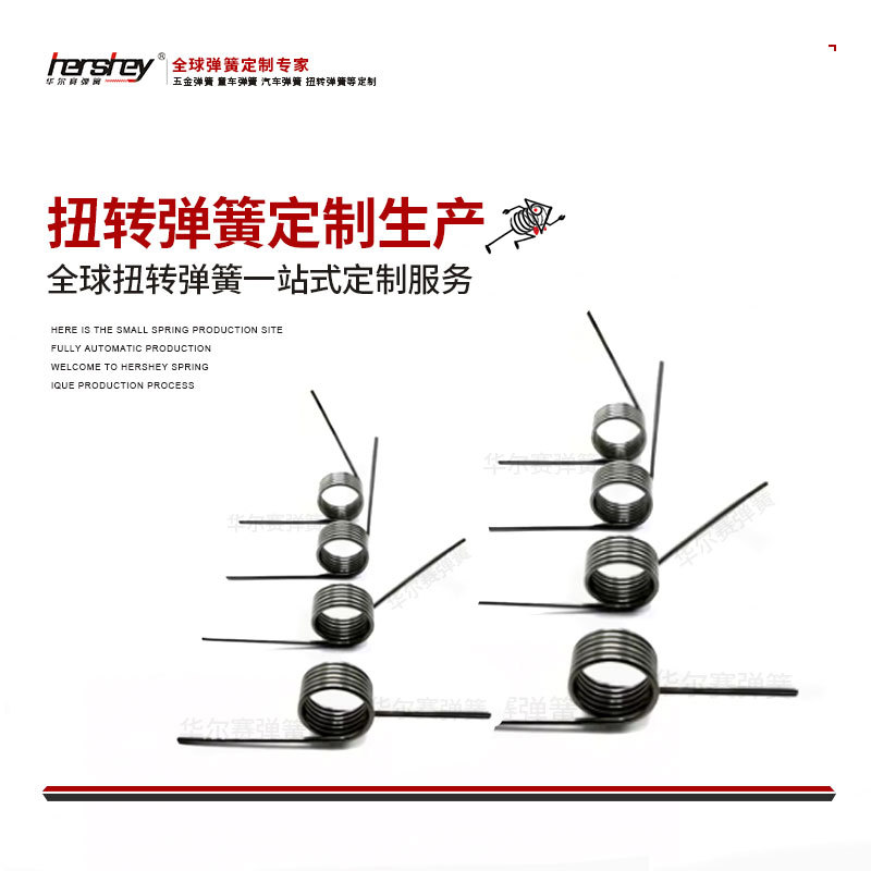 广东东莞厂家直供优质304不锈钢双扭弹玩具五金弹簧来图来样生产