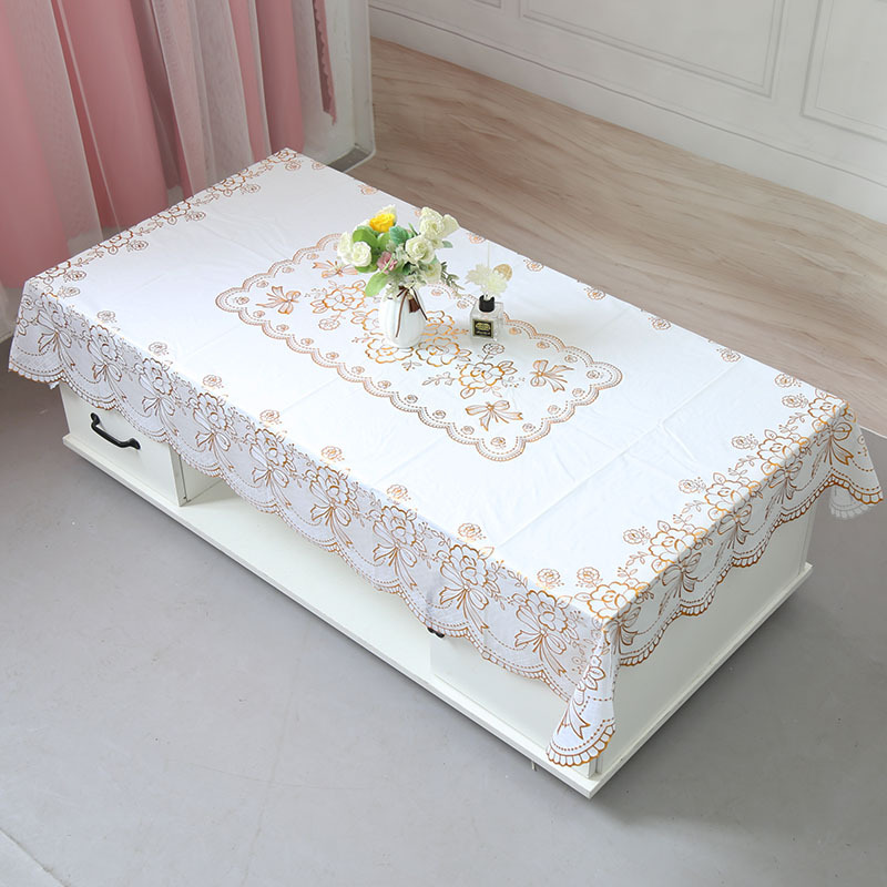 网红塑料茶几垫防水防油防烫免洗餐桌布客厅家用PVC桌布工厂批发