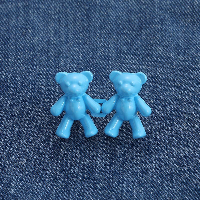Little Bear cintura hebilla jeans cintura-apretado artefacto cintura modificación botón inconsútil hebilla desmontable hebilla decorativa