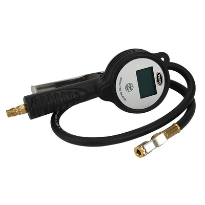 Tektronix Car Tire Digital Pressure Gauge Electronic Tire Pressure Gauge Inflator Head Pressure Gun Portable Tire Pressure Gauge (Air pressure gauge/tire pressure gauge) - tektronix-digital-air-pressure-gauge