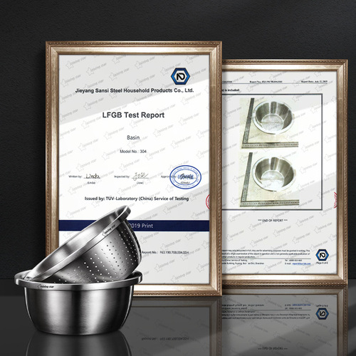 304 drain basket household basin kitchen stainless steel basin thickened vegetable basin cooking basin basin stainless steel seasoning basin