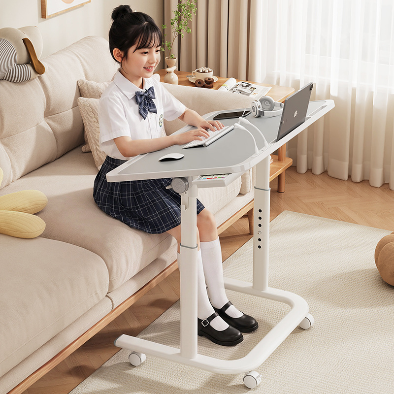 Adjustable height table, bedside table, living room sofa side table, bed study table, bedroom laptop table Adjustable height table, bedside table, living room sofa side table, bed study table, bedroom laptop table