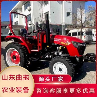 新款力王504拖拉机50马力开沟耕地四轮旋耕施肥柴油多功能四驱