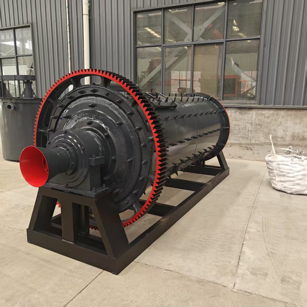 球磨机棒磨研磨溢流格子型干湿两用型新型球磨机