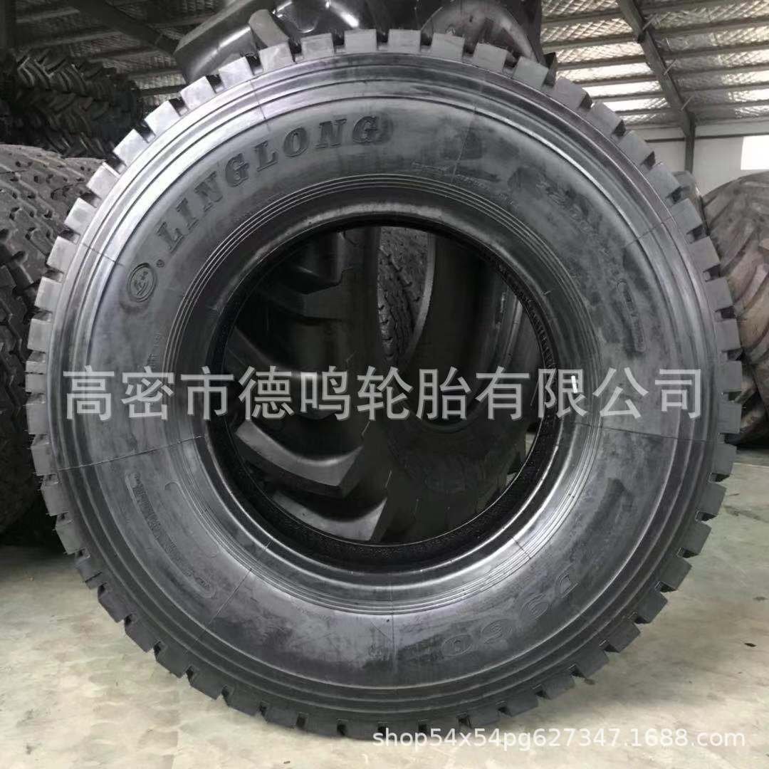 Neumático de grúa 1200R24 neumático de patrón de mina 1200-24 neumático de alambre de acero completo de bloque medio