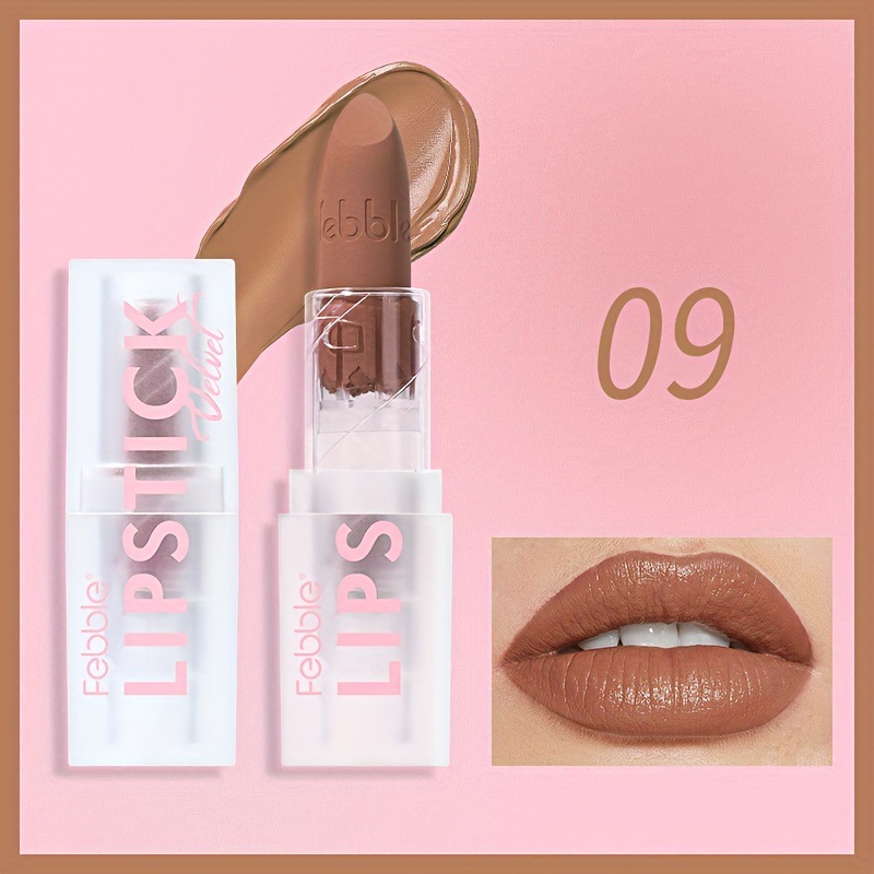 USHAS Europa y los Estados Unidos transfronterizos spot lápiz labial esmalte labial hidratante duradero sin tazas no pierde color lápiz labial LP2299B