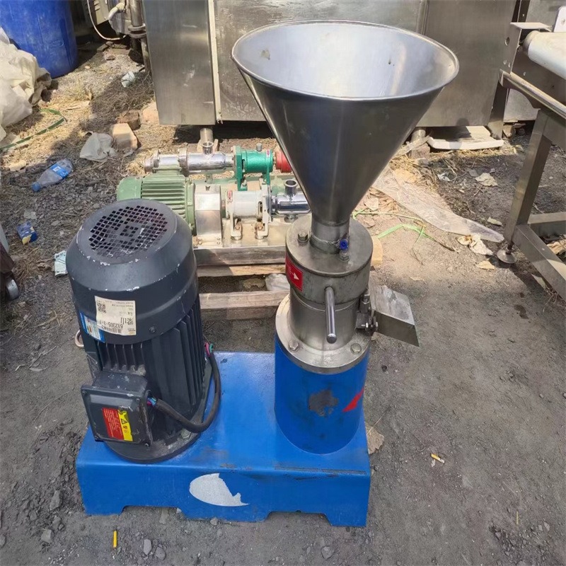 出售二手7.5KW胶体磨 不锈钢食品级胶体磨设备 回收