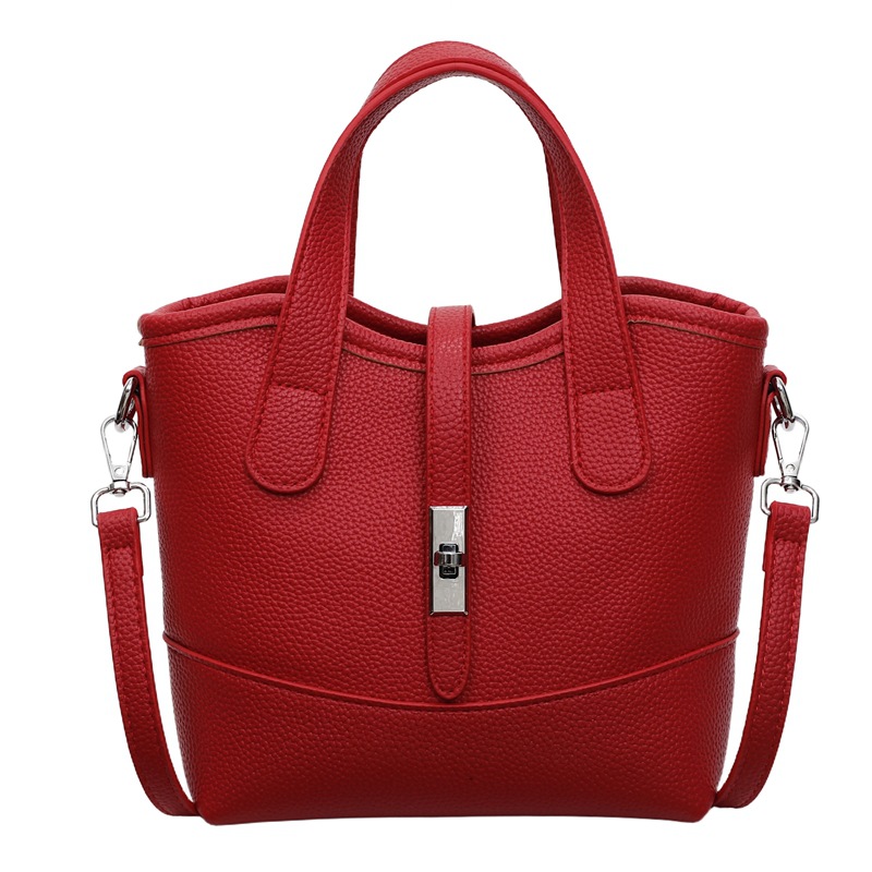 Bolso de textura transfronteriza 2025 verano nuevo bolso femenino moda patrón de lichi bolso bandolera de todo fósforo de color en contraste