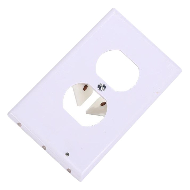 Panel de enchufe de luz de noche luz del sensor Toma eléctrica Placa de pared con LED