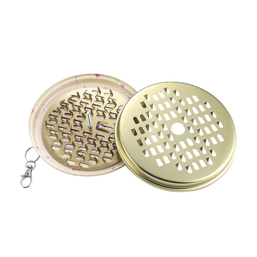 Portable mosquito-repellent incense box, mosquito-repellent incense disc, hanging portable mosquito-repellent incense disc, outdoor portable mosquito-repellent incense storage box with random colors