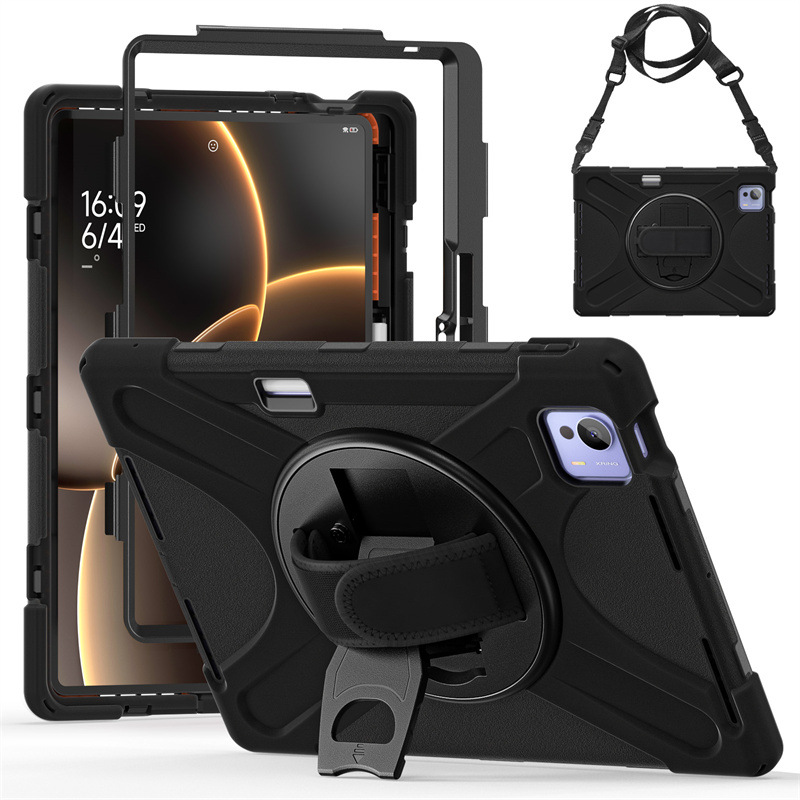 Suitable for Xiaomi 7 Ultra Colorful Silicone Tablet Silicone Case Xiaomi Pad6 Strap Pc Rotating Stand Case