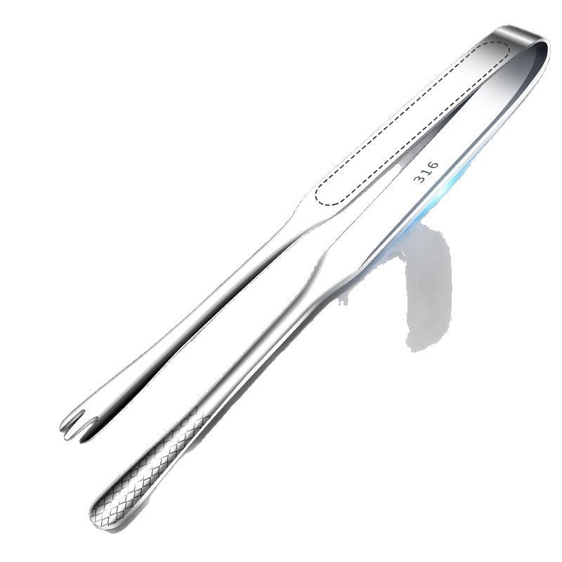 バーベキュークリップ 316 ステンレス鋼韓国バーベキュークリップ拡張家庭用ステーキクリップ肥厚キッチンクリップ食品クリップ|undefined