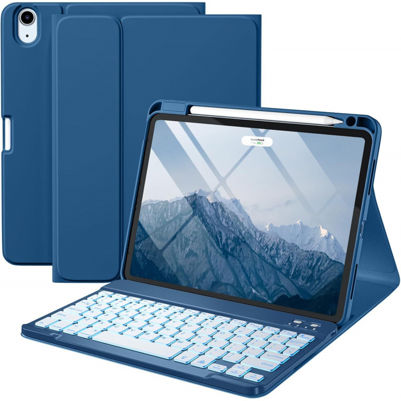 ipad10世代キーボードレザーケースipad9air611タブレット保護ケースair456右ペンスロットケースに適しています|undefined