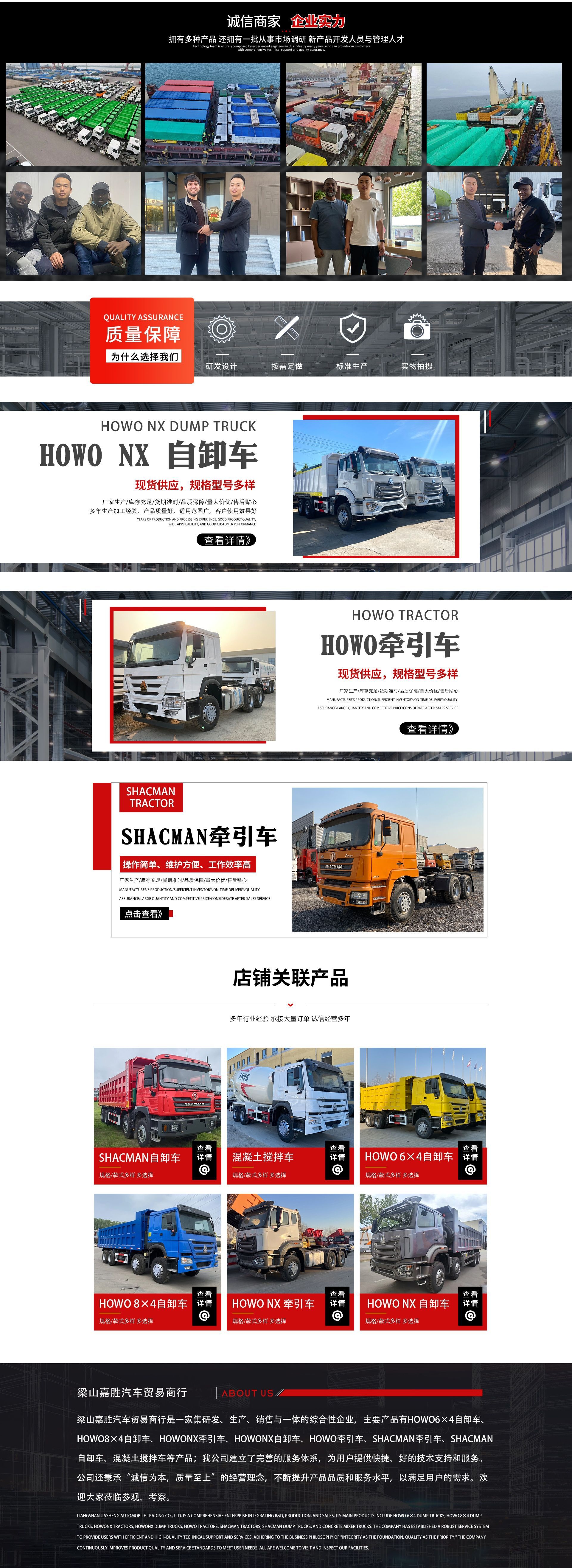 Howo Dump Truck 6*4 Howo 371 Horsepower Dump Truck Sinotruk Nx Haohan Dump Truck Export Certification