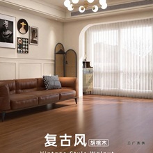 实木地板家用新三层复合地板上门安装地暖可用ENF级复古风木地板