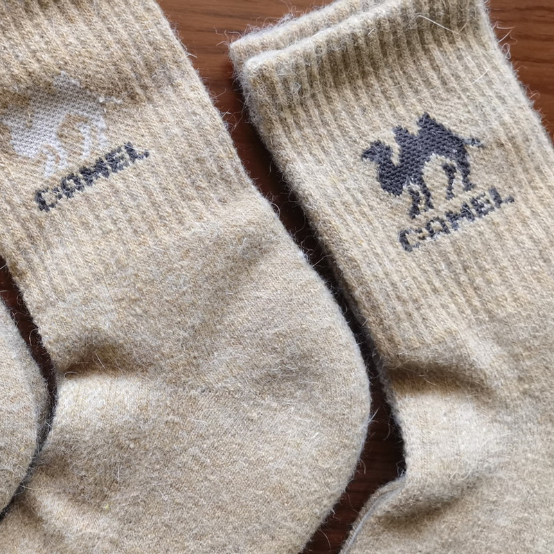 Camel socks wool socks high quality socks high wool content Luo socks MADAINMONGOLIA made in Mongolia