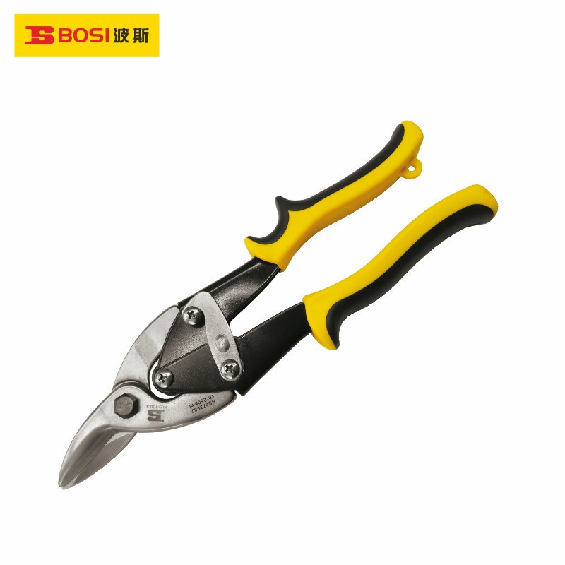 波斯工具 镍铁合金航空剪 铁皮剪刀 白铁剪直头 弯头
