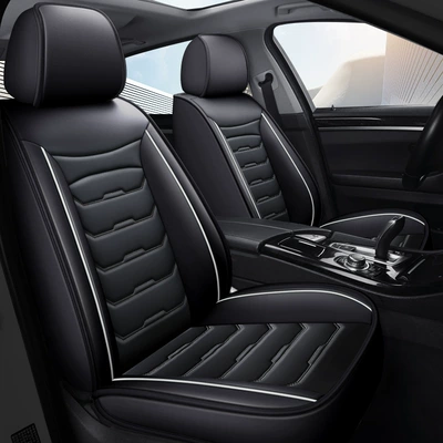 Four Seasons Pad: Amazon Four-Season Universal Seat Cover - black-and-white-single-seat-universal