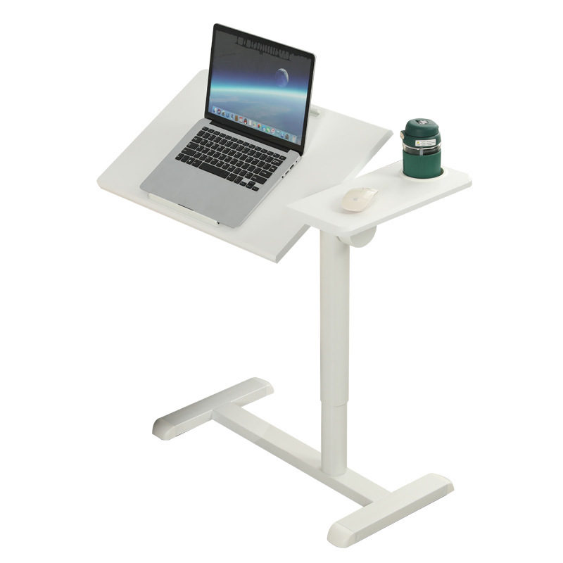 Double Side Flip Bedside Table Liftable Computer Desk Household Bed Sofa Laptop Desk Movable Lazy Table