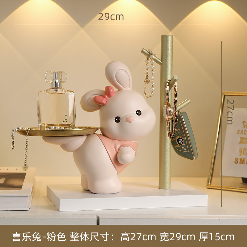 招き猫玄関キー収納装飾品ホームリビングルームトレイ装飾引っ越し新築祝いギフト|undefined