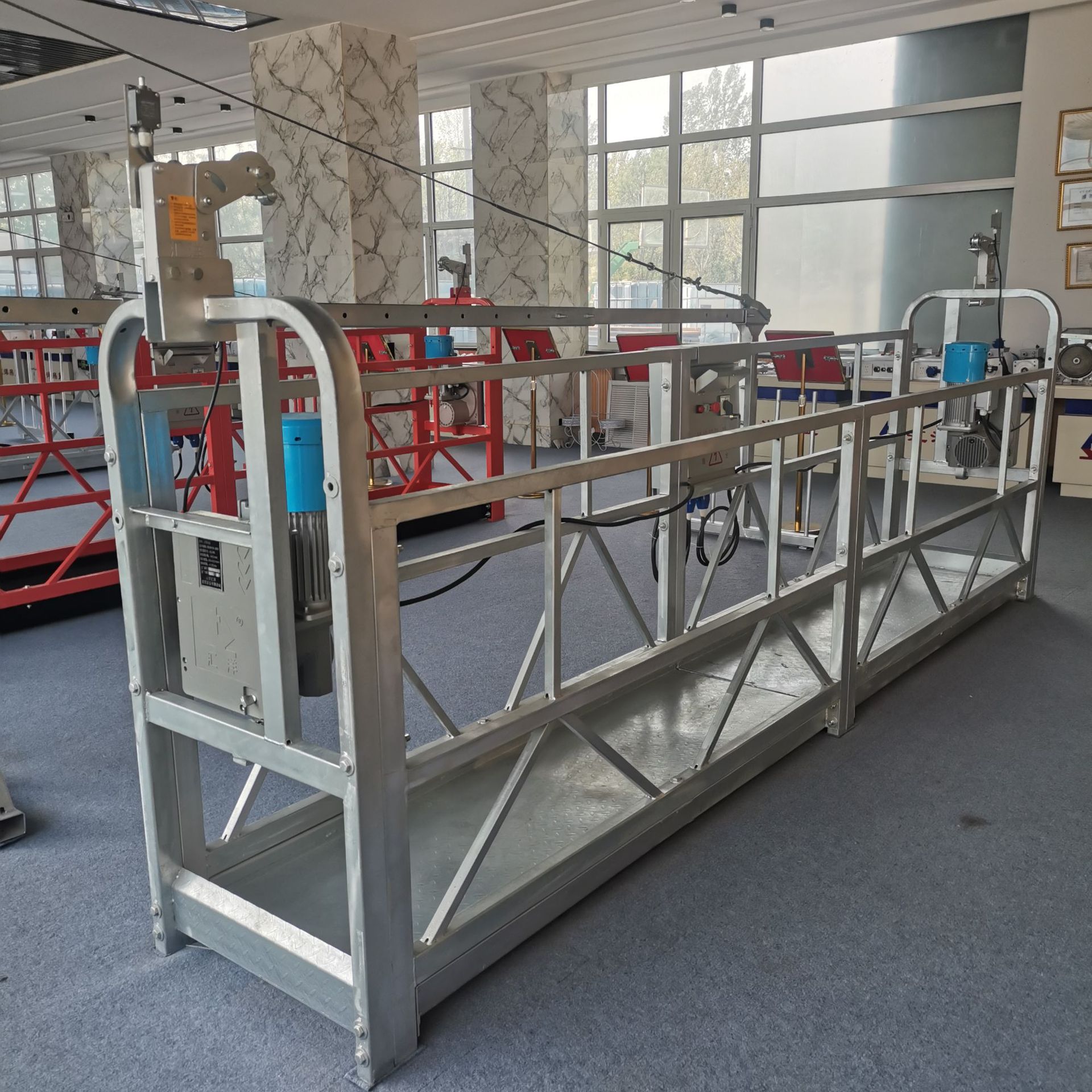 现货施工电动吊篮_外墙建筑吊篮_临汾6米高空作业吊篮