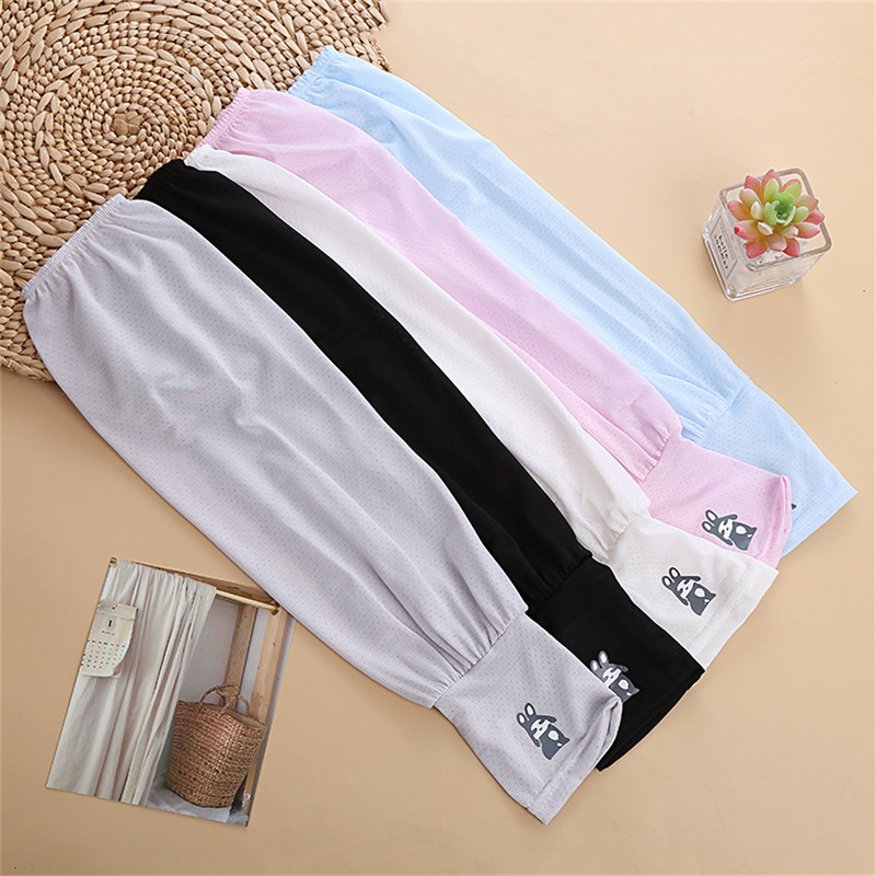 Sunscreen Sleeves Women's Ice Silk Summer Breathable Loose Ice Sleeves Outdoor Sports Cycling UV Protection Arm Sleeves Sunscreen Sleeves Women's Ice Silk Summer Breathable Loose Ice Sleeves Outdoor Sports Cycling UV Protection Arm Sleeves