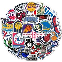 Basketball, football, baseball and rugby star collection stickers, laptop phone cases, suitcases, skateboard stickers