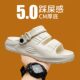 Slippers Men's Summer 2025 New Sports Outer Wear Non-Slip Wear-Resistant Stamping Feeling Men's Driving Dual-Use Beach Sandals