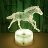 Creative table lamp, touch LED night light, 3D, creative gift