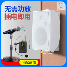 会议室无线麦克风话筒套装壁挂教学音箱舞蹈室小型教室培训室音响