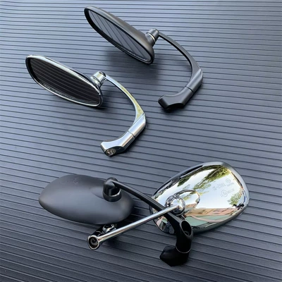 Suitable for Bobber: Motorcycle rearview mirror