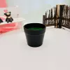 Средний чёрный международный стакан (диаметр 8 см, высота 7 см)