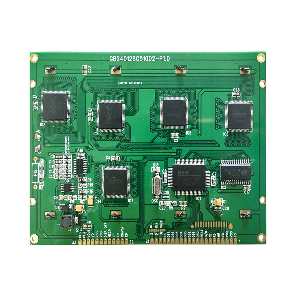 4.8寸 液晶屏模块  240128兼容 WG240128B  IC:RA6963A