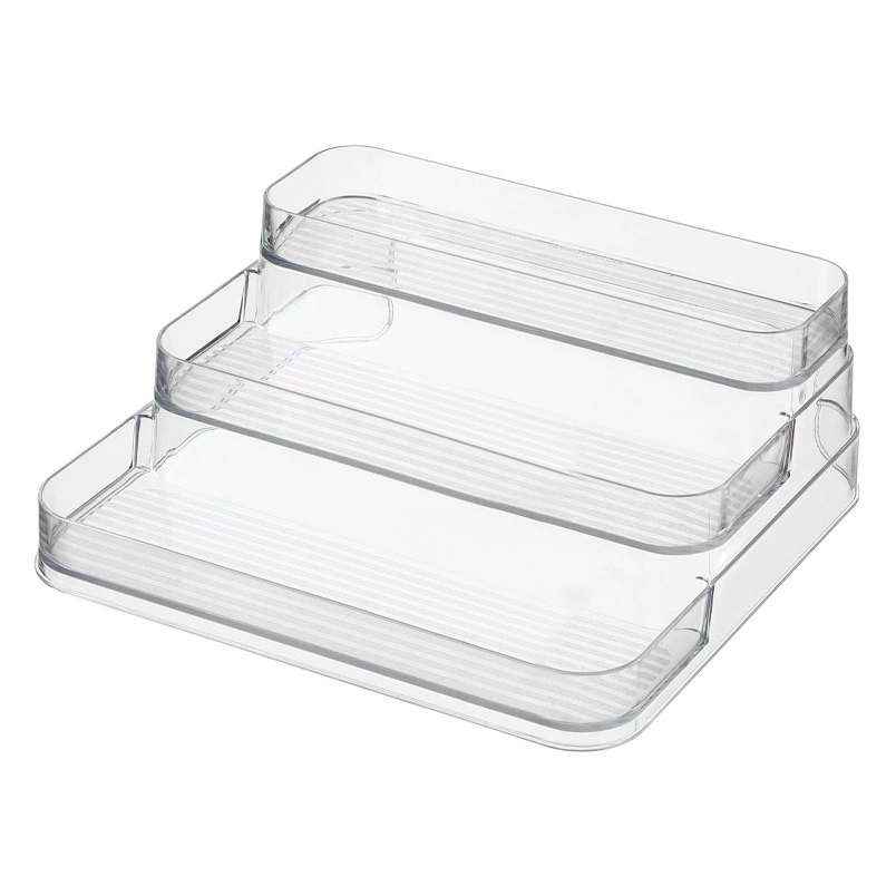 ПЭТ новый Настольный ящик для хранения Прозрачная общежитие косметическая стойка Многокамерный ящик для хранения офисных канцелярских принадлежностей отделка