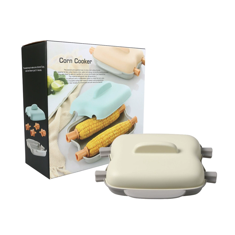 Creative microwave steamed corn box Kitchen household gadget corn box Steamed egg steamed corn machine wholesale
