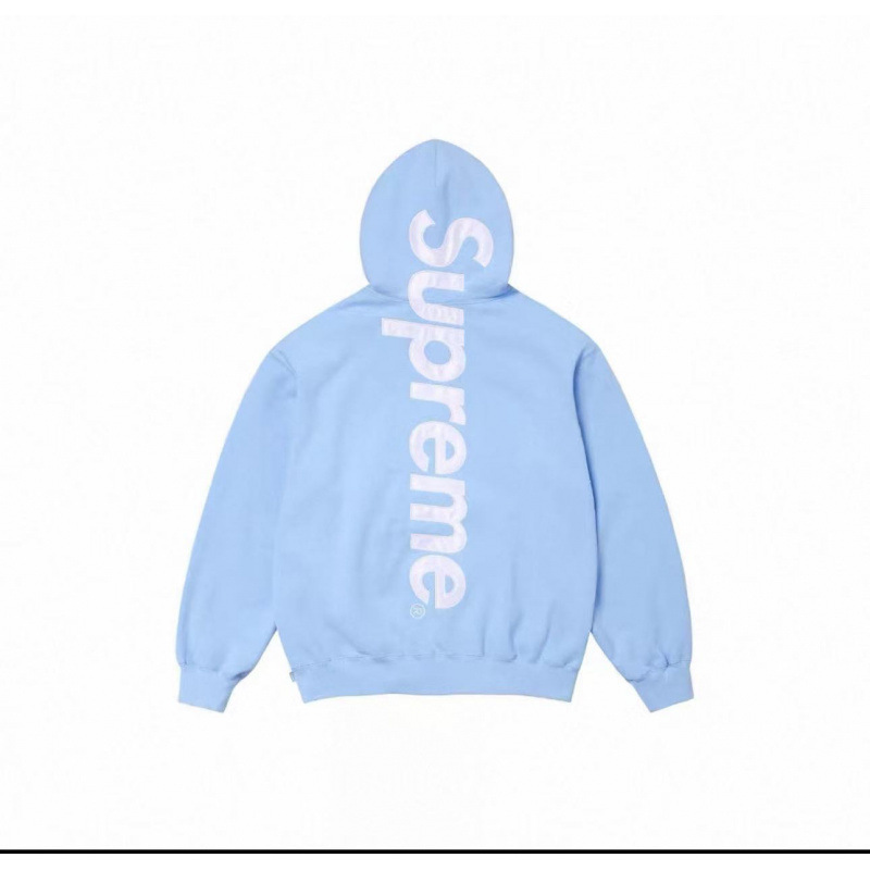 E550#sky blue hooded / S