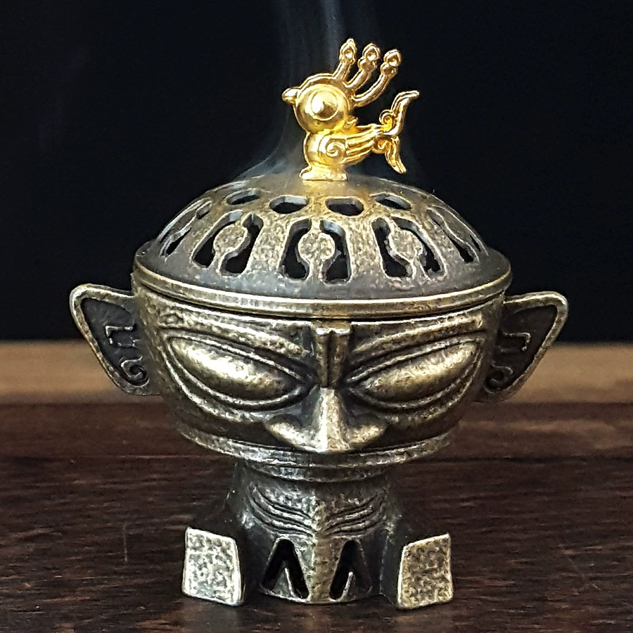 Креативная бронзовая птичка маленькая курильница благовония благовония благовония благовония благовония благовония благовония ретро благовония сандаловое дерево украшения культурная и творческая оптовая продажа