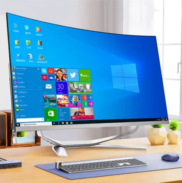 27-inch curved screen i5-4590S/16G/512G/fourth generation 4-core PS CAD mid-range version