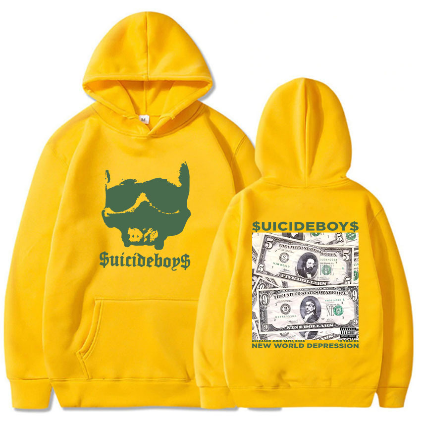 NEW WORLD DEPRESSION Album 2024 Hoodies Setwear Ropa Hombre